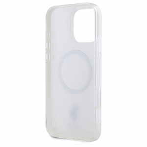 US Polo IML Ring MagSafe iPhone 16 Pro Ümbris - valge