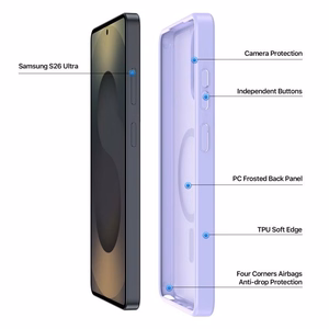 Ümbris Dux Ducis Yind MagSafe Samsung S948 S26 Ultra purple