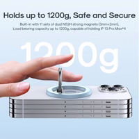 Joyroom "JR-Mag-M2"  sinine magnetiline rõngas / hoidja