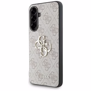 GUESS чехол SAMSUNG A56 GUHCSA564GMGPI (4G PU Big Logo) розовый