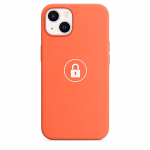 Phone Ümbris "Silicone Ümbris v2" jaoks iPhone 13 / Nectarine / in package