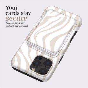 MIO Sandy Zebra Magsafe Ümbris kaardihoidjaga