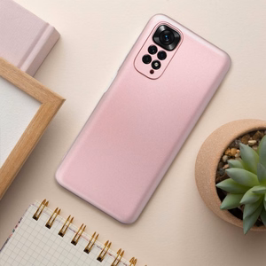 METALLIC Ümbris jaoks XIAOMI Redmi 15 4G / 15 5G (171.1mm) roosa