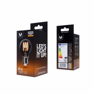 LED Bulb Filament E27 A60 4W 230V 2000K 250lm SF smoked Forever Light