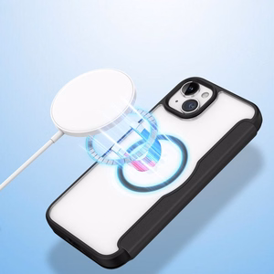 DUX DUCIS wallet ümbris SKIN X PRO compatible with MagSafe jaoks IPHONE 15 Plus must