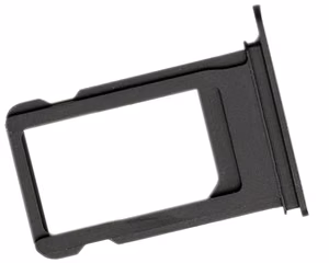 SIM card holder jaoks iPhone 7 Plus must (jet must)