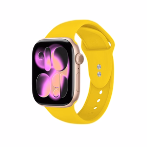 Crong Liquid rihm Apple Watch 38 / 40 / 41 / 42 mm kellale, kollane