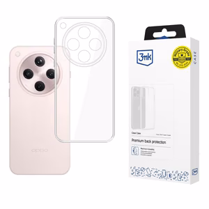 3mk Clear Ümbris jaoks Oppo Find X8 - läbipaistev