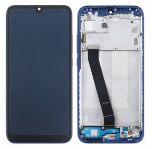 LCD screen Xiaomi Redmi 7 koos touch screen ja frame Sinine original (service pack)