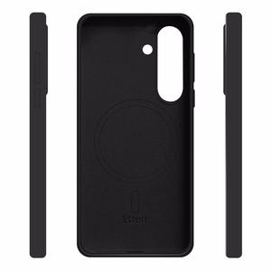 Etteri Silikoon Mag ümbris for Samsung Galaxy S26 must