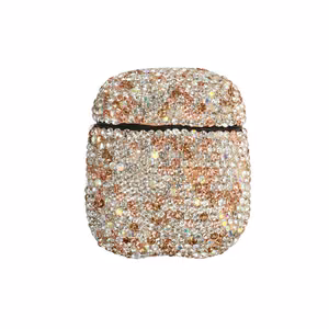 Diamonds Ümbris jaoks Airpods - Kuldne