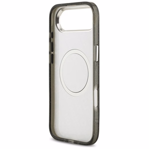 Karl Lagerfeld IML Glitter Karl & Choupette Heads Logo MagSafe iPhone Air Ümbris - Must