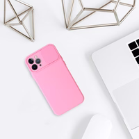 Camshield Soft jaoks Iphone 11 Pro Light roosa