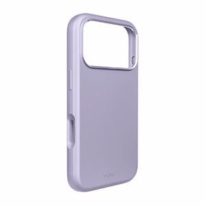 Puro Icon Mag Pro чехол из жидкого силикона для iPhone 17 Pro, совместимый с MagSafe, с защитой камеры и алюминиевыми кнопками - розовый