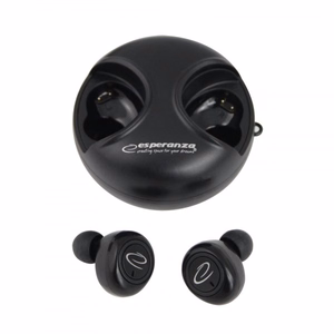 Esperanza EH228K kõrvaklapid / peakomplekt Juhtmevaba In-ear kõned / muusika Micro-USB Bluetooth must