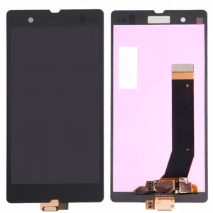 LCD ekraan ühilduv Sony Xperia Z C6603 must HQ