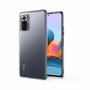 Ümbris jaoks Xiaomi Redmi Note 10 PRO / Note 10 PRO MAX Clear Ümbris 2 mm Box läbipaistev