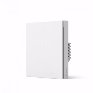 Nutikodu juhtmega topeltlüliti WS-EUK04 Aqara
