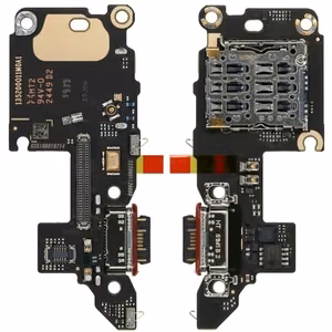 Flex Xiaomi Poco F7 Pro 5G with charging connector and microphone, SIM card contact original (service pack)