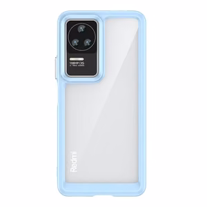Outer Space Case for Xiaomi Poco F4 5G ümbris paindliku raamiga sinine