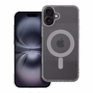 CLEAR MAG ÜMBRIS compatible with MagSafe jaoks IPHONE 16 Plus läbipaistev