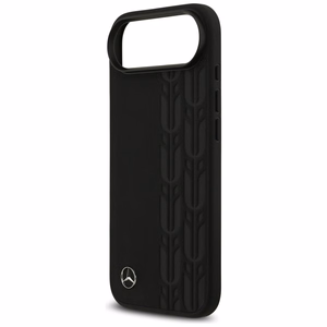 Mercedes Leather Laurel Leaves MagSafe Ümbris jaoks iPhone Air - Must