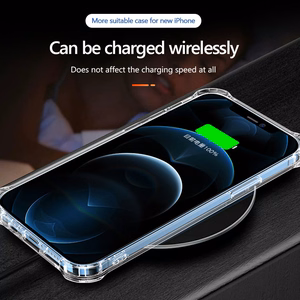 TEL PROTECT MagSilicone Ümbris jaoks Iphone 15 Pro läbipaistev