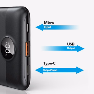 Powerbank Veger S11 (W1140) PD QC3.0 2A 22,5W 10000 mAh black