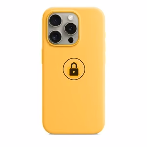 Telefoniümbris "Silicone Case v2" mudelile iPhone 15 Pro Max / Sunshine / pakendis