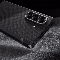 Benks Combo Armor Grid Axis Kevlar jaoks Samsung Galaxy Z Fold 7 - set of back ümbris + front cover + corning glass