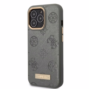Guess GUHMP13XSAPSTG iPhone 13 Pro Max 6.7" hall/hall hardcase Peony Logo Plate MagSafe