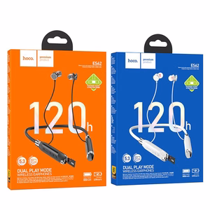 HOCO juhtmevaba kõrvaklapid bluetooth neck-hang ES62 hall