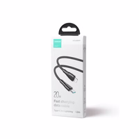 Joyroom Surpass Series A11 Lightning / USB-C 20W 1.2 m kaabel - must