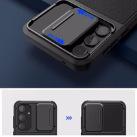 Tech-Protect Velar Cam+ Ümbris jaoks Samsung Galaxy A55 5G - must