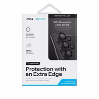 Uniq Optix Aluminum Camera Lens Protector jaoks Samsung Galaxy S24 Ultra camera lens with applicator - must