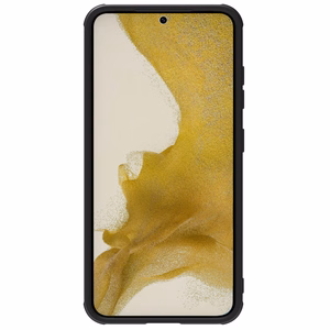 Чехол Nillkin Textured S для Samsung Galaxy S23+ бронированный с защитой камеры чёрный