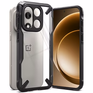 Ringke Fusion X Ümbris jaoks OnePlus 15 - Läbipaistev must