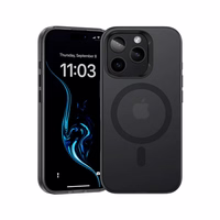 Benks Magnetic Lucid Armor Ümbris (B066) jaoks Iphone 16 Pro Max must (Camera Control Button)