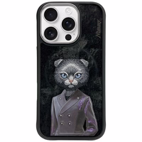 Nimmy Magnetic fashion cute pet MagSafe ümbris jaoks iPhone 16 Pro Max - must