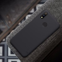 Nillkin Super Frosted Shield - ümbris Realme 3 Pro (Realme X Lite) (must)