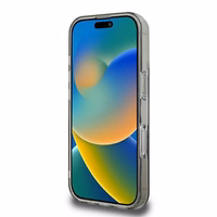 Guess IML Flowers Wreath MagSafe Ümbris jaoks iPhone 16 Pro - Must