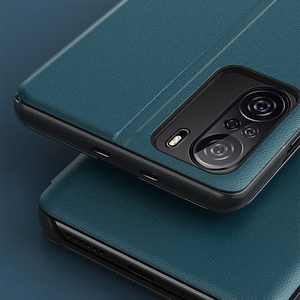 Eco Leather View Case элегантный чехол-книжка с функцией подставки Xiaomi Redmi K40 Pro + / K40 Pro / K40 / Poco F3 красный