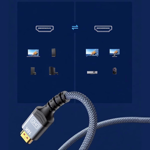 Wozinsky WPS-16AYL1S DisplayPort 2.1 Kaabel 80Gb/s 16K@60Hz 8K@120Hz 4K@240Hz HDR HDCP DSC 1m - must