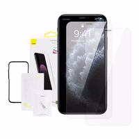 Baseus 0.3mm täis klaasist karastatud klaasist kile (2tk pakend) iPhone XS Max/11 Pro Max 6.5inch jaoks