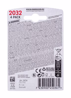 ENERGIZER BATTERY SPECIALIZED CR2032, 4 pieces, 3V, ECO
