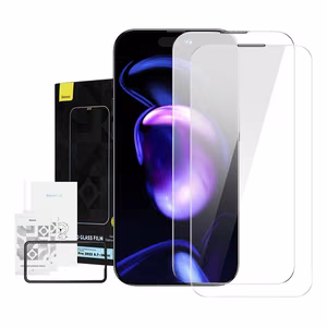 Baseus Crystal karastatud klaas tolmukindel 0.3mm iPhone 14 Pro Max jaoks (2tk)