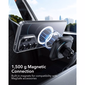 ESR Classic hübriid MagSafe ümbris Samsung Galaxy S26 Ultra jaoks - läbipaistev