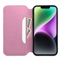 DUAL POCKET Book ümbris jaoks XIAOMI Redmi Note 13 Pro Plus 5G light roosa