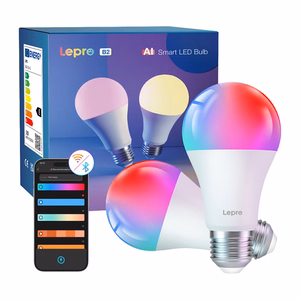 LEPRO B2-2 E27 Wi-Fi LED-pirn, 1100 lm, 2 tk