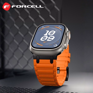 Strap to Apple Watch Forcell F-Design FA06 Silikoon holes 38 / 40 / 41 mm valge